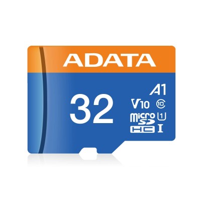 Micro SD ADATA PREMIER (A1 V10), 32 GB, 100 MB/s, 25 MB/s