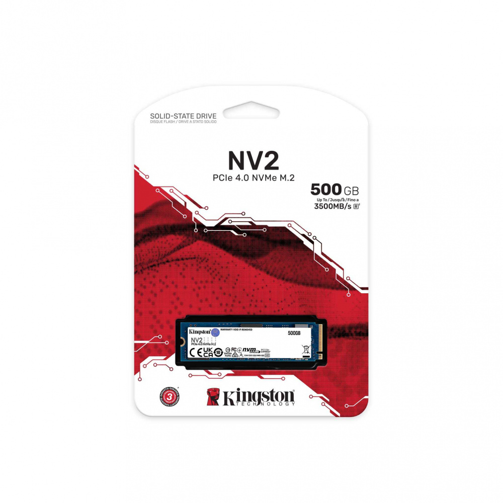 *SSD NV2 M.2 KINGSTON 500GB SNV2S/500G