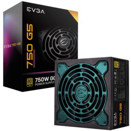 *Fuente de Poder EVGA SuperNOVA 750 G5 750W ATX 12V 80 Plus Gold Modular