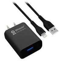 FASTCHARGE CARGADOR COMBO Y CABPWR LE IPHONE NEGRO BROBOTIX